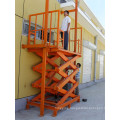 Steel Lift Table Container Loading Dock Lift Platform With CE